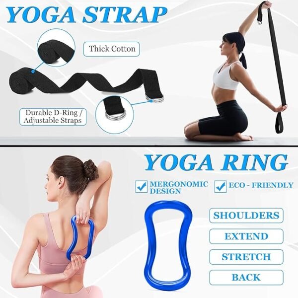 Complete Yoga & Back Relief Set for Stretching and Massage - Image 5
