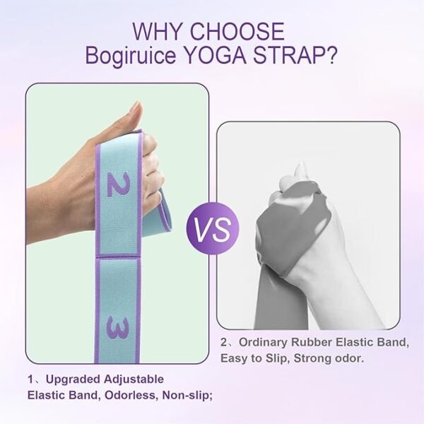 Stretch Strap for Yoga, Pilates, Dance & Physical Therapy - Image 5