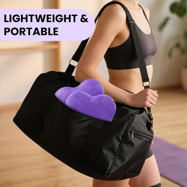 2-Pack Extra Thick Yoga Knee Pads for Joint Support - Image 6